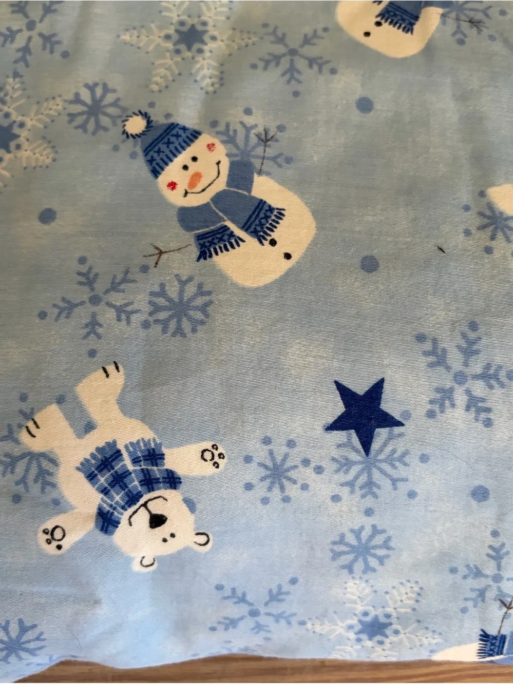 Winter/Christmas Polar Bear, Reindeer, Snowman Twin Bedding Set ☃️